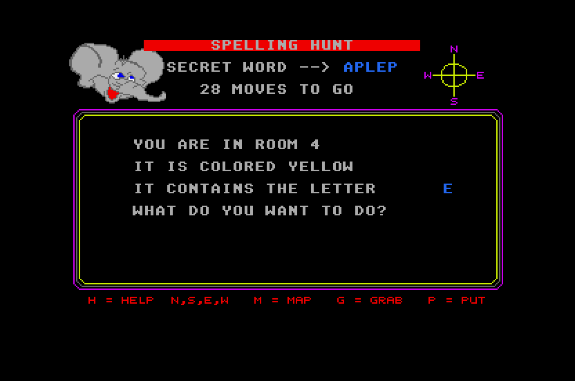 Eliemouse's Spelling Hunt