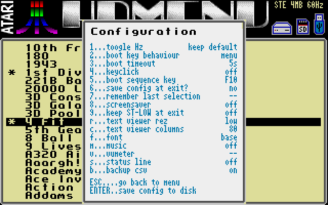 HDmenu