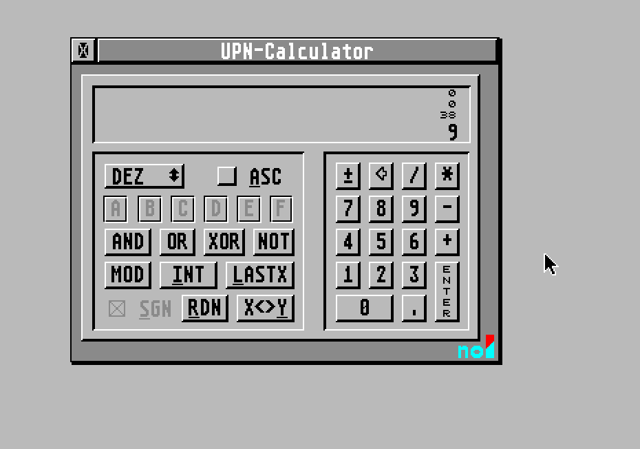 UPN Calculator