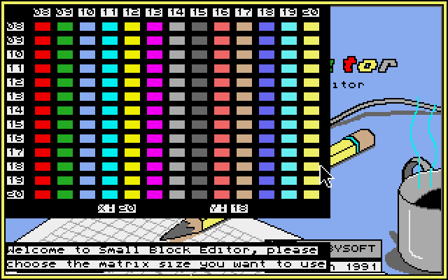 Small Block Editor
