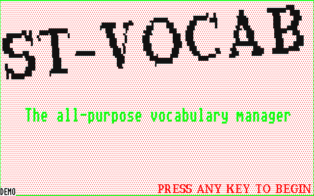 ST-Vocab