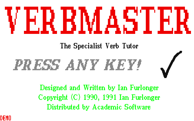 Verbmaster