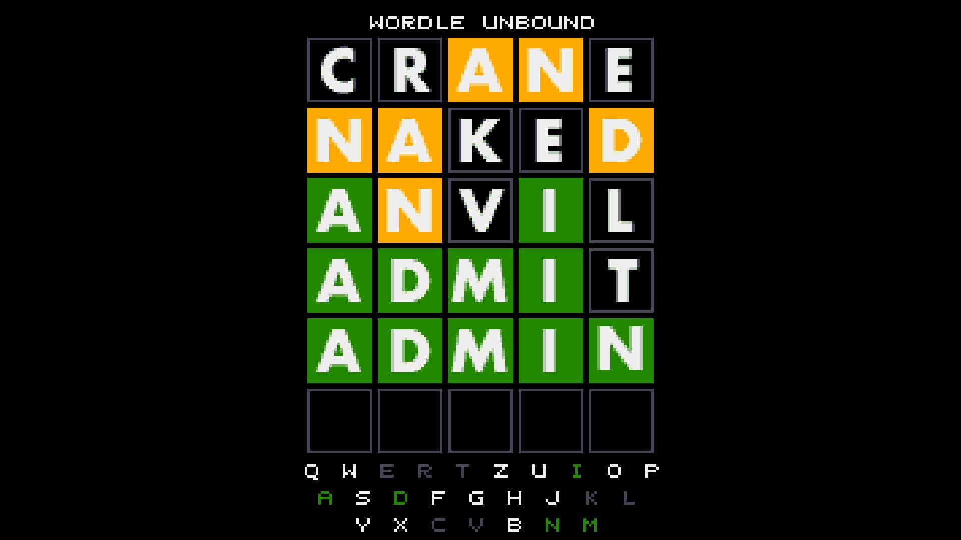 Wordle Unbound