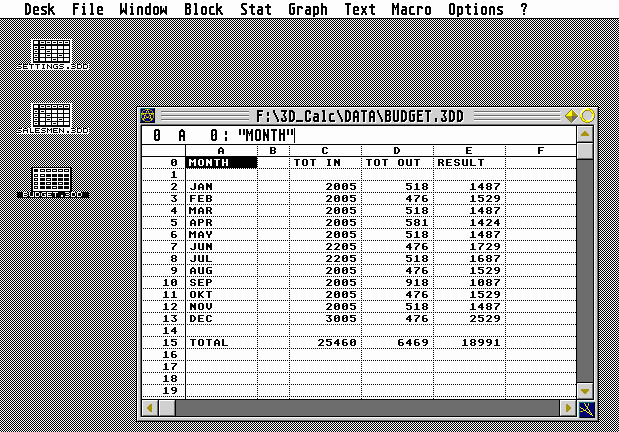 3-D Calc+