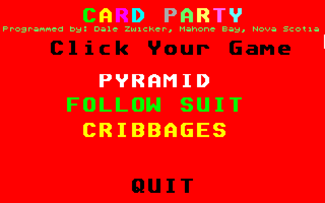 Card Party