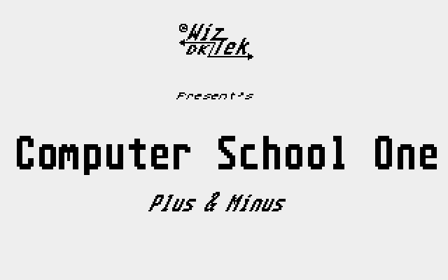 Computer School 1
