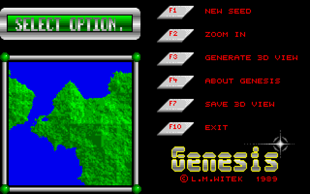 Genesis: The Fractal Landscape Explorer