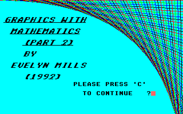 Graphics with Mathematics (Part 2)