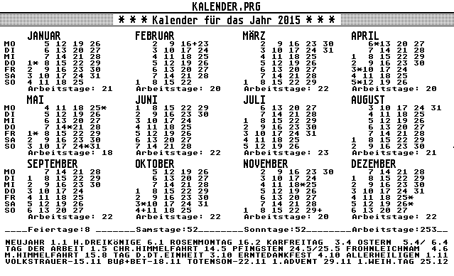 Kalender (Bernhardt)