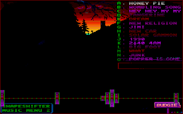 Music Menu 2