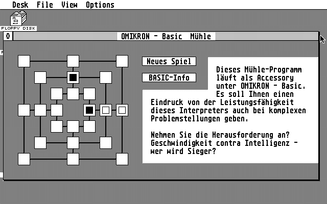 Omikron-Basic Mühle