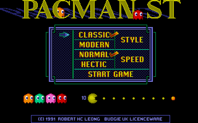 Pac-Man ST