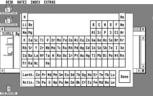 Periodic Table of the Elements