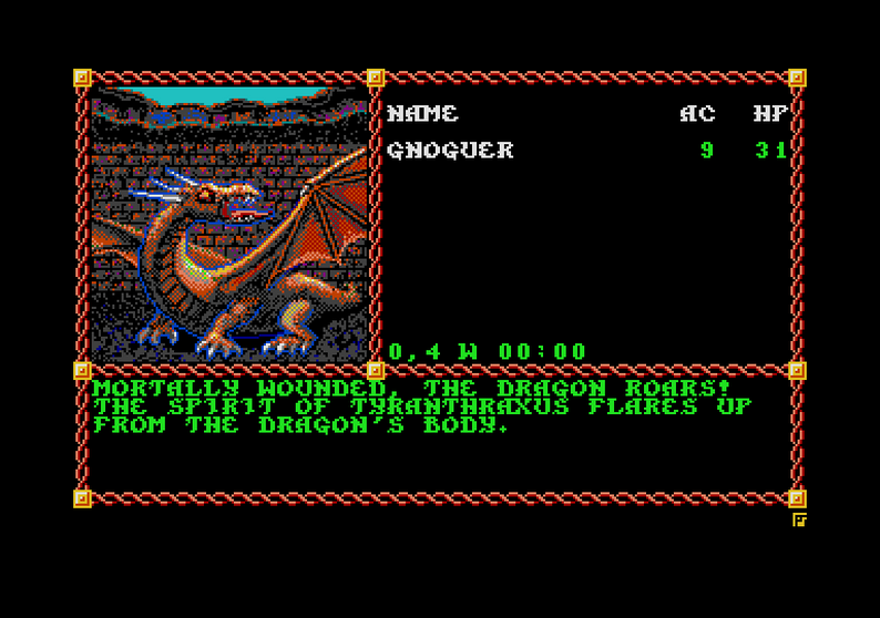 Screenshot Pool of Radiance