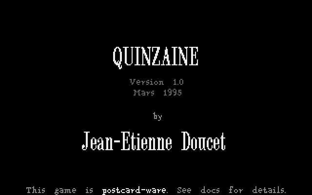 Quinzaine