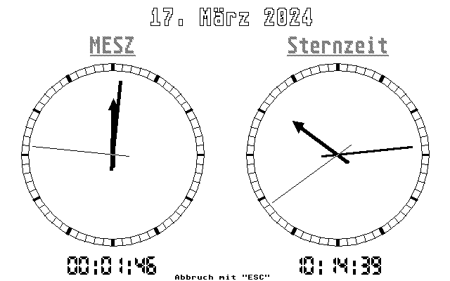 Sternuhr