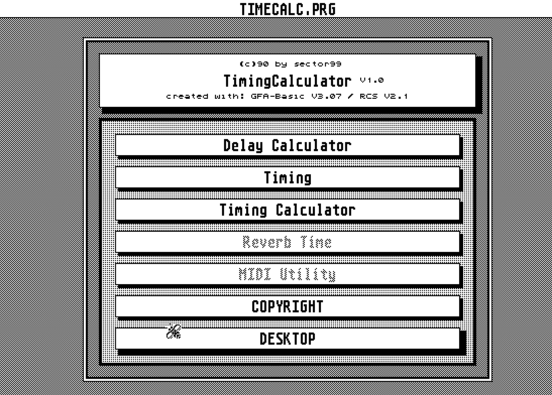 TimingCalculator