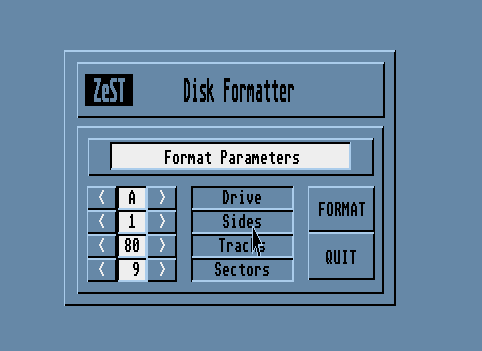 ZeST Disk Formatter